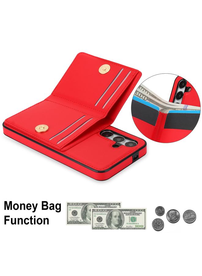 اس-توب جراب لهاتف Samsung Galaxy A55 مزود بحلقة بطاقة RFID مضادة للسرقة - Image 5