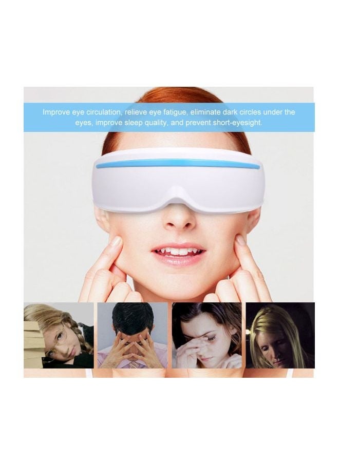 Captaintech Electric Vibration Eye Massager White/Blue  - Image 2