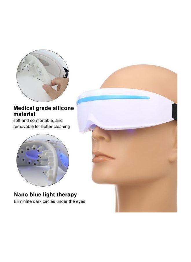 Captaintech Electric Vibration Eye Massager White/Blue  - Image 3