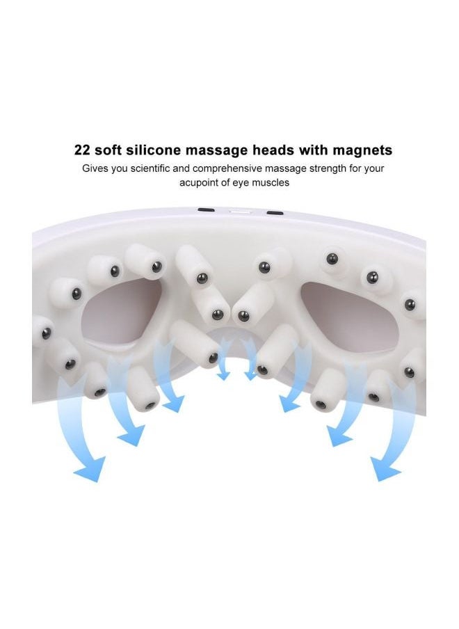 Captaintech Electric Vibration Eye Massager White/Blue  - Image 4
