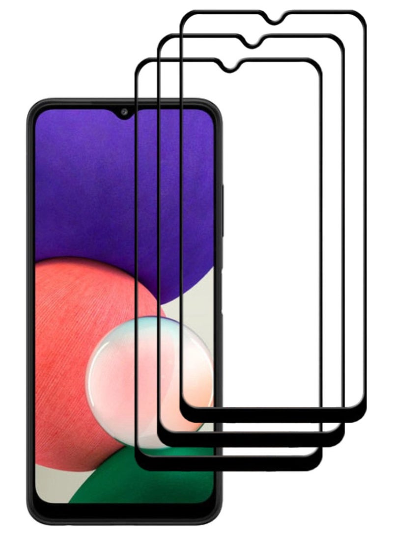 ACLIX 3 Pieces Antistatic ESD Dustproof Premium Quality High Definition Tempered Glass Screen Protector Designed For Samsung Galaxy A22 5G - Image 1