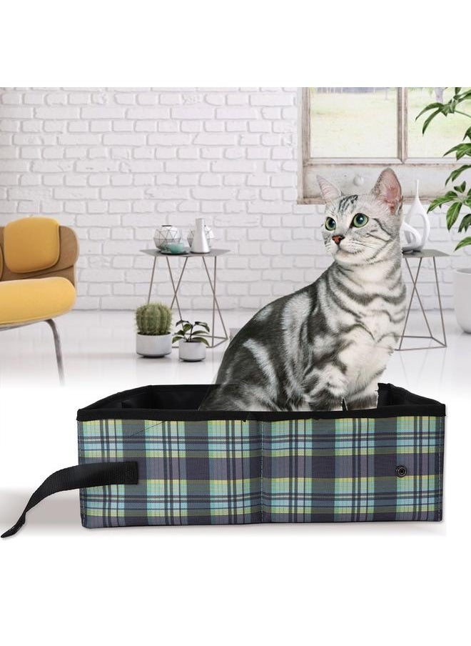 Thoraya Portable Collapsible Folding Pet Cat Litter Carrier Pet Toilet Box for Outdoor Travel  - Image 5