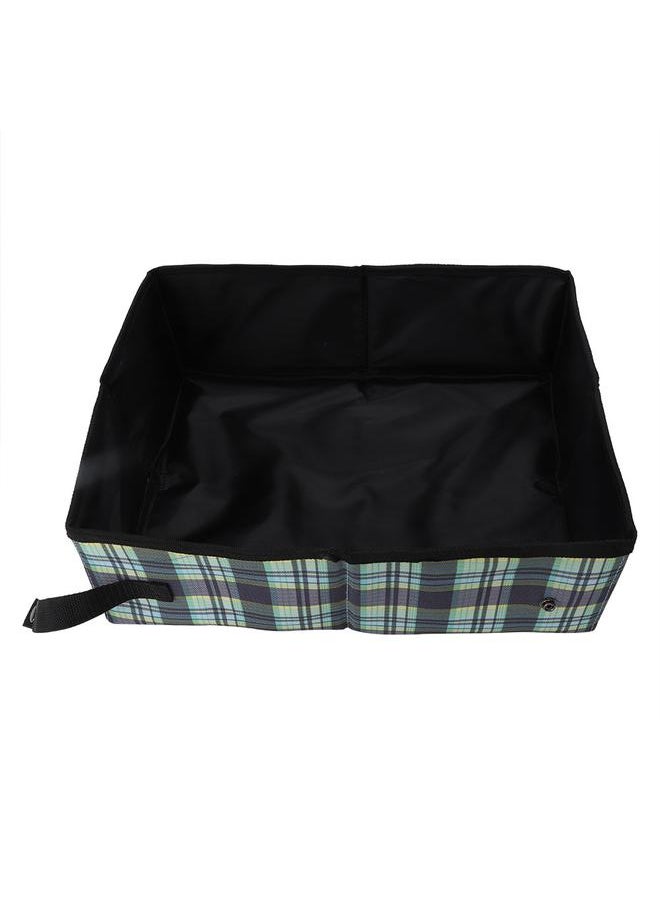 Thoraya Portable Collapsible Folding Pet Cat Litter Carrier Pet Toilet Box for Outdoor Travel  - Image 1