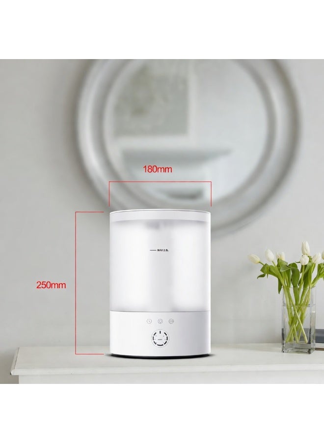 FlashHawk RGB Cool Mist Humidifier with Timer & Touch Control  Auto Shut-Off - Image 2