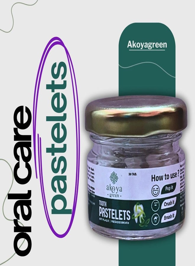 Akoya Green Tooth Pastelets, Natural Dental Care - Image 3