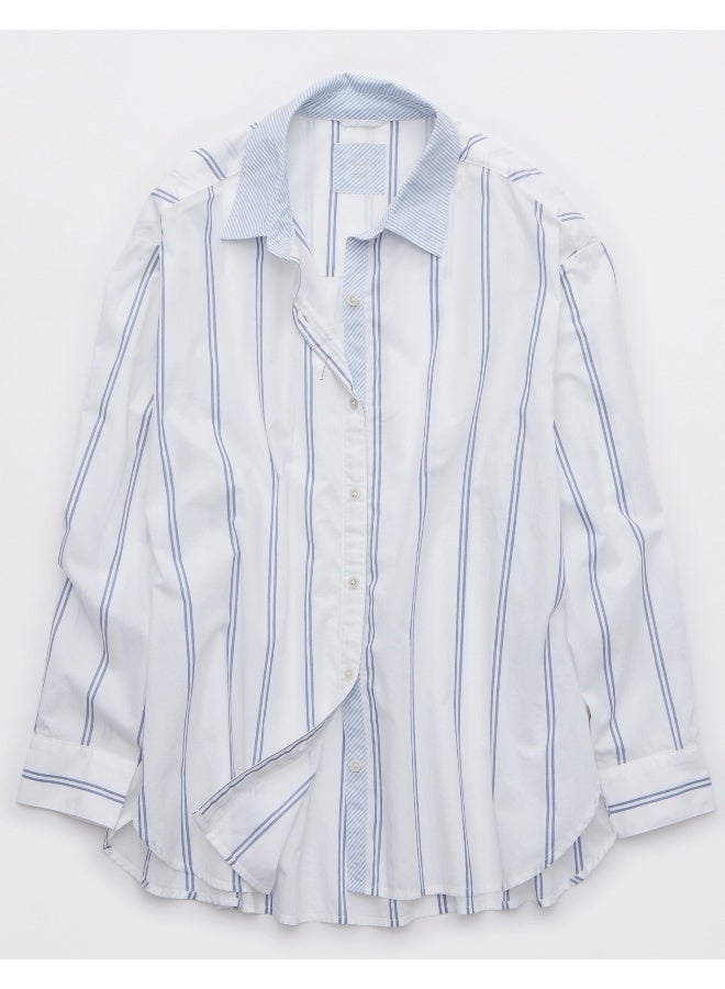 Aerie Good Day Button Down Shirt - Image 3