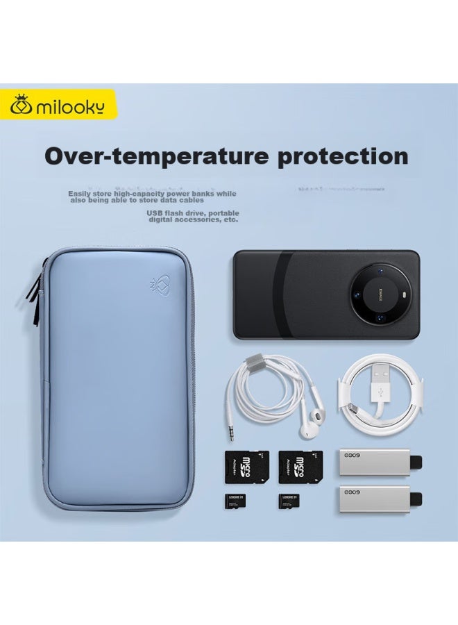 Diyi Workshop Deyi Gongfang Portable Power Bank Storage Bag, Home And Travel Use, Water-resistant And Shockproof Protective Case, Suitable For Romoss, Xiaomi, Pisen, Baseus, And Yubot 20000mah Power Bank - Image 3