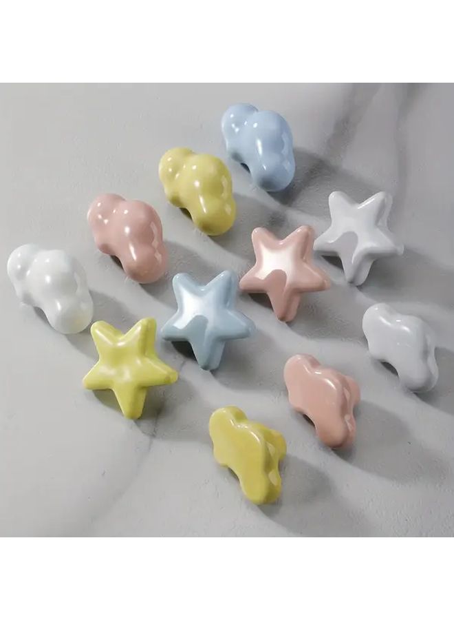 1 Pack Adorable Cartoon Ceramic Knobs G07355XHY 1 Perfect For Cabinet Doors Wardrobe Drawers And More - Image 1