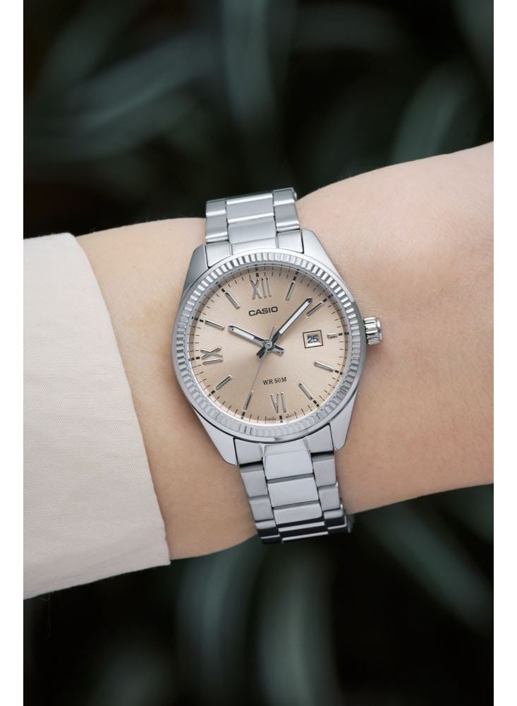 كاسيو ساعة كاسيو النسائية التناظرية LTP-1302DD-4A2VDF - Image 3