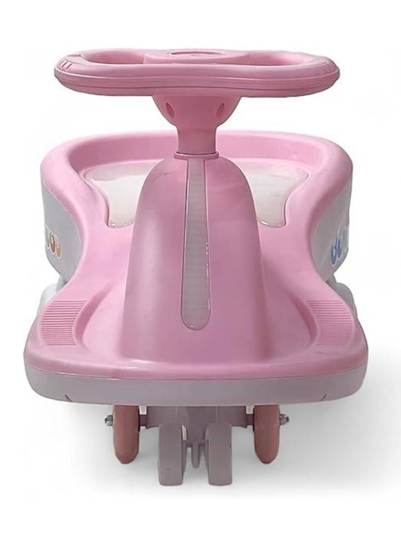 Toy Box Magic Swing Cars for Kids, Twister Magic Ride on Kids Car with LED Wheels, Kids Push Ride on Car With Lighted Seat, Strongest and Smoothest Twister Magic Ride Car for Kids With Music - Image 2