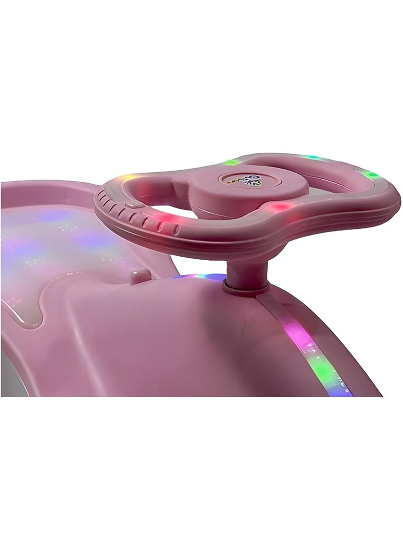 Toy Box Magic Swing Cars for Kids, Twister Magic Ride on Kids Car with LED Wheels, Kids Push Ride on Car With Lighted Seat, Strongest and Smoothest Twister Magic Ride Car for Kids With Music - Image 5