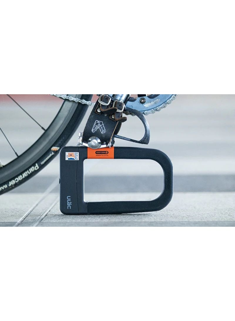 أولاك قفل U من الفولاذ المقاوم للصدأ من Ulac SOLOIST | 170 مم × 100 مم / برتقالي - Image 3