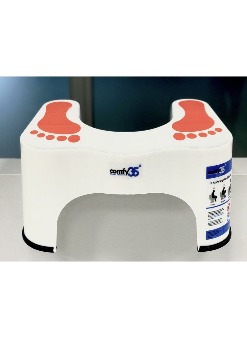 Comfy 35 Toilet Stool Toilet Seat  - Image 1