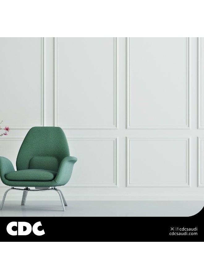 CDC White Classic Wall Panels – 240 cm Length - Image 1