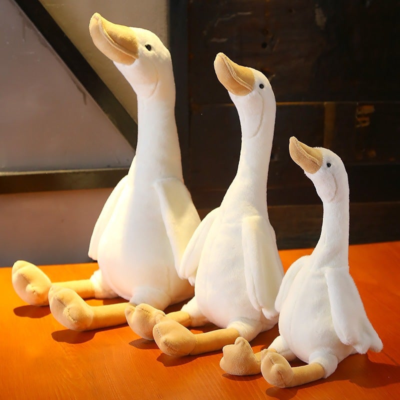 Jelly Plush Goose and Swan Stuffed Toy - Image 1