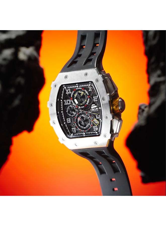 TSAR BOMBA Men's Silicone Analog Watch TB8204Q-31 - 43.5*50.5 mm - Image 3