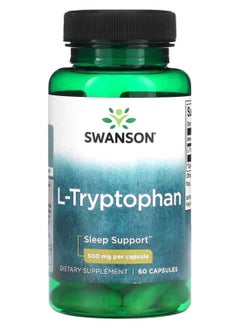 SWANSON L-Tryptophan 500 mg 60 Caps 