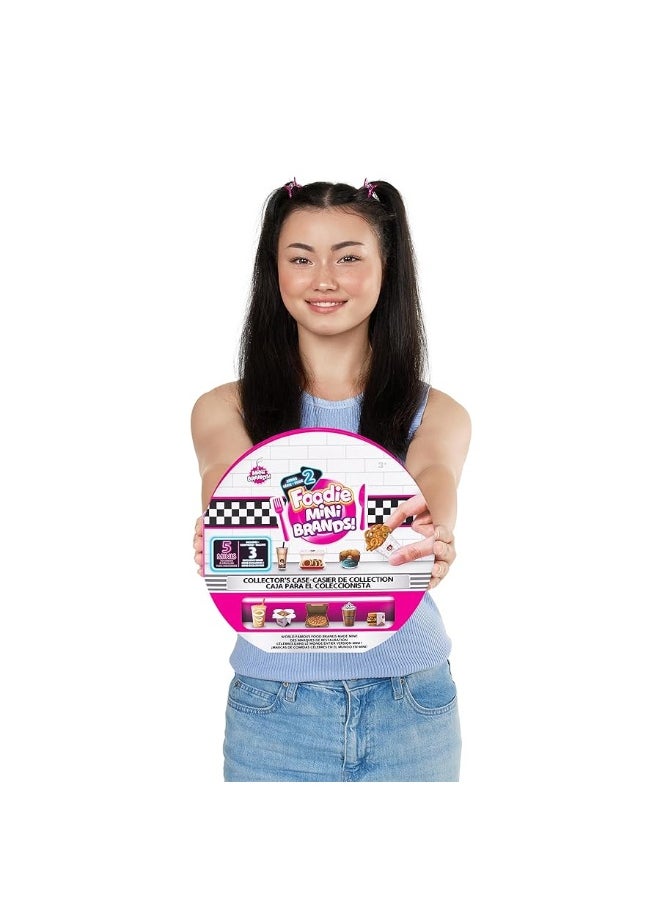 5 Surprise Mini Brands Foodie Series 2 Collector's Case by ZURU Real Miniature Fast Food Brands Collectible Toy, 5 Mystery Brands for Girls, Teens, Adults, Collectors Perfect Stocking Stuffer and Gift  - Image 4