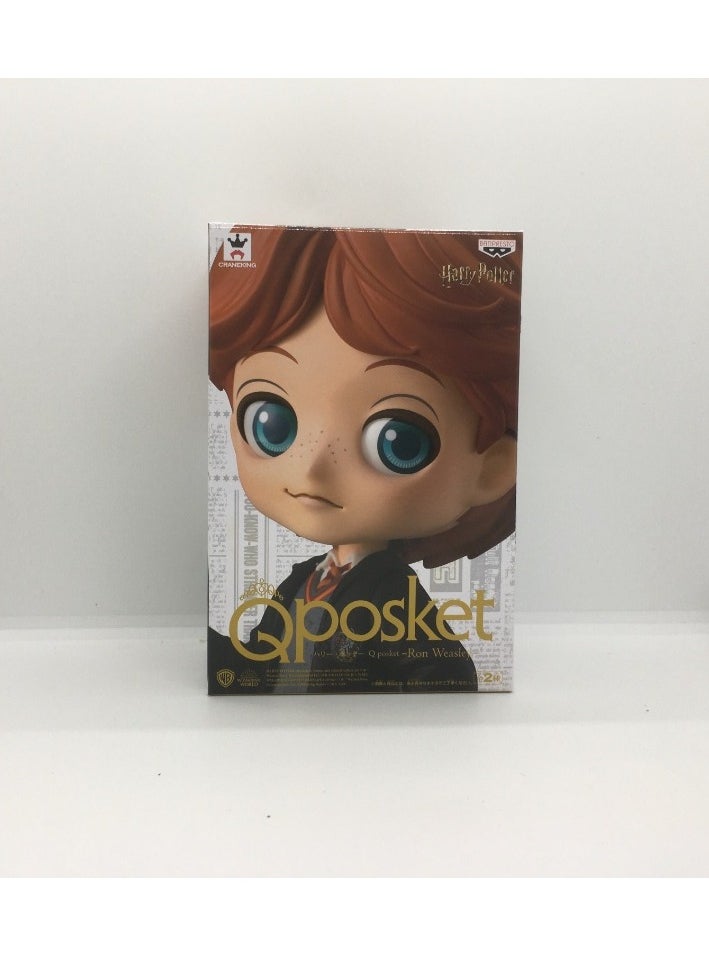 Bandai - Banpresto Q Posket Wizarding World Harry Potter Ron With Scabb - Image 1