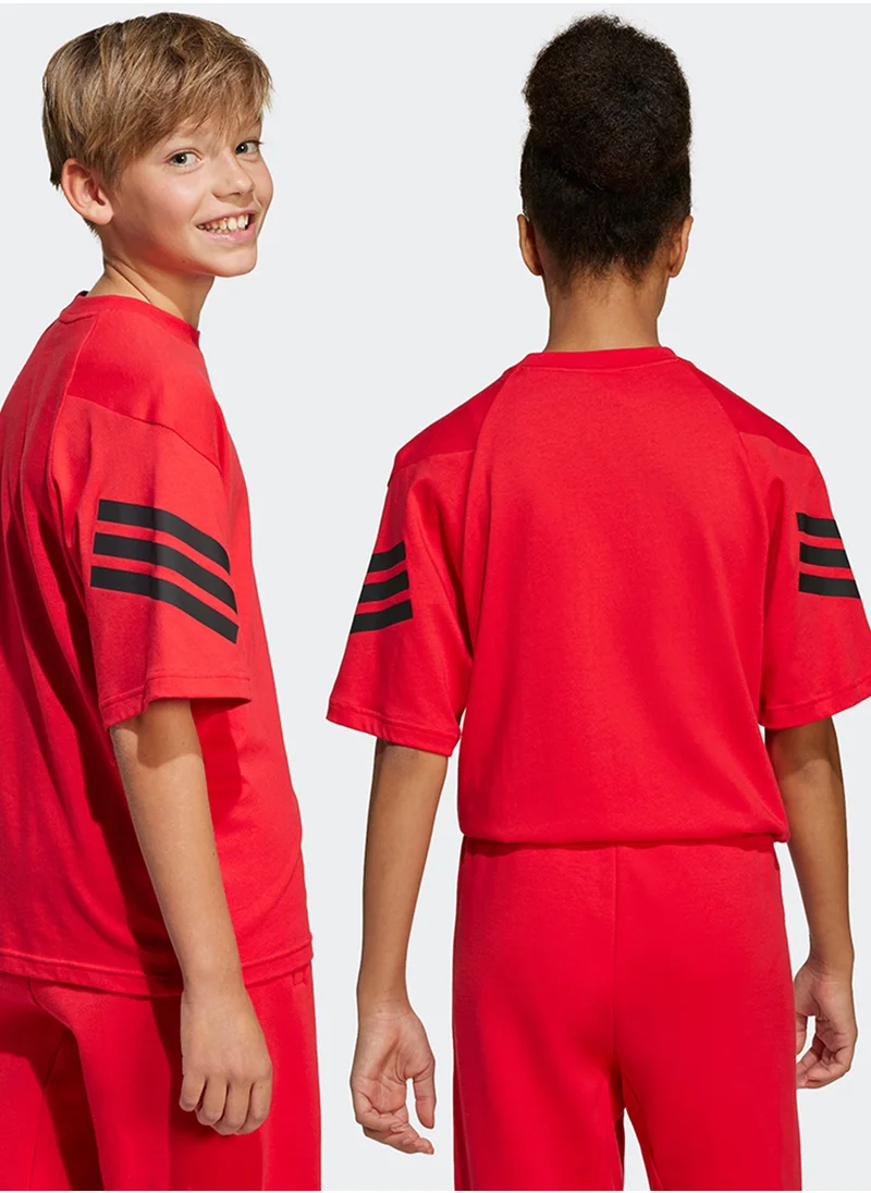 Adidas Youth Future Icons 3 Stripes T-Shirt