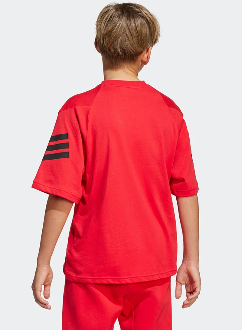 adidas Youth Future Icons 3 Stripes T-Shirt