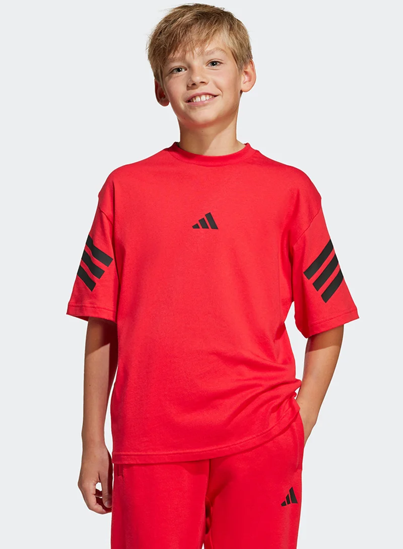 adidas Youth Future Icons 3 Stripes T-Shirt