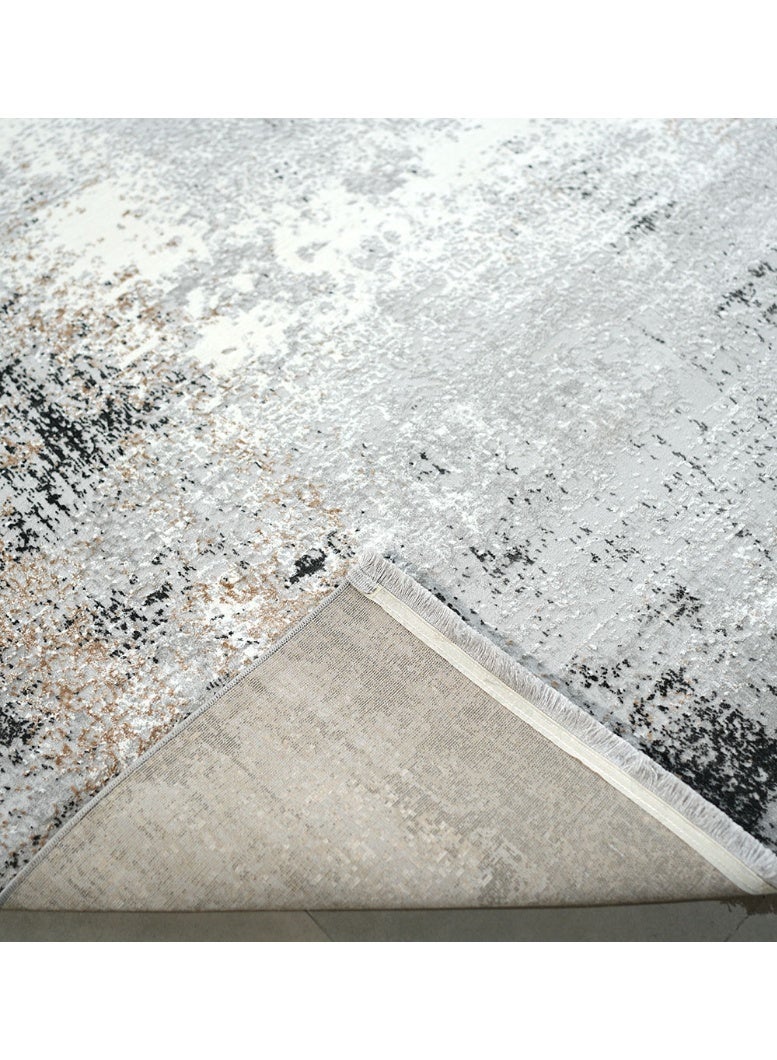 Ramsha Washable Area Rug Large Carpet For Bedroom Rug 200x300 cm For Living Room MR529 Polyester Abstract Pattern Carpet - Image 5