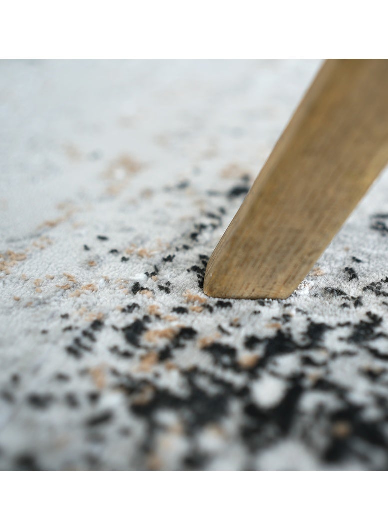 Ramsha Washable Area Rug Large Carpet For Bedroom Rug 200x300 cm For Living Room MR529 Polyester Abstract Pattern Carpet - Image 4