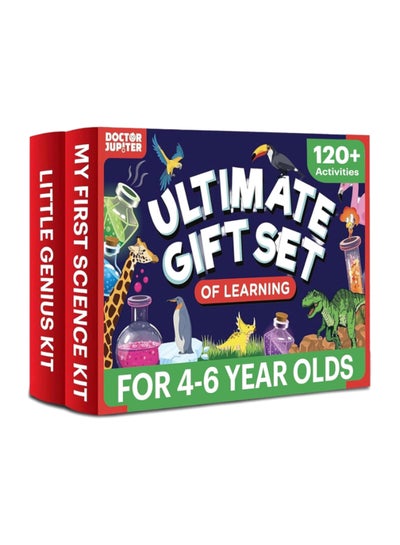 Doctor Jupiter Ultimate Gift Set of Learning| Set of ‘Toy Science Kit’, ‘Little Genius Kit’ for 4-6 Year Olds| Gift Toys For Girls & Boys Ages 4-6| Learning & Education STEM Toys For Kids