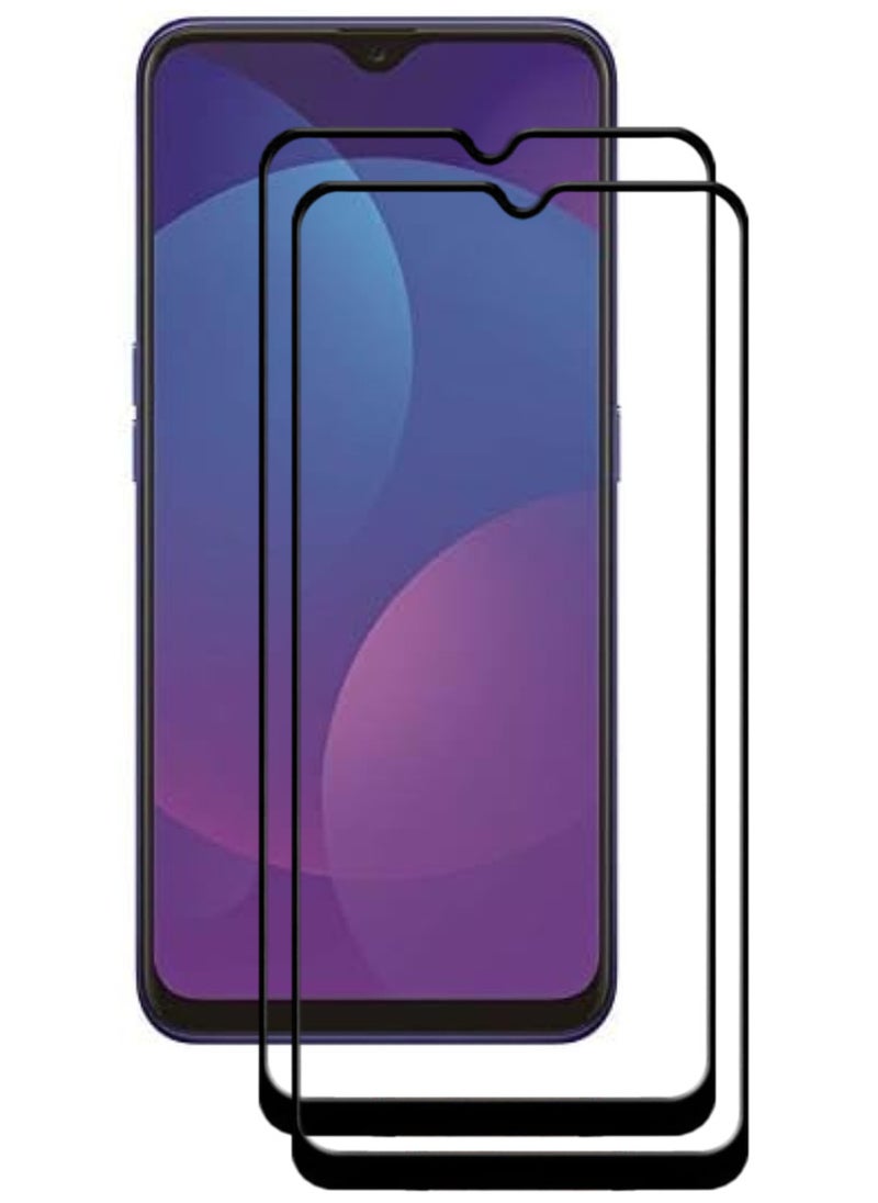 ACLIX 2 Pieces Antistatic ESD Dustproof Premium Quality High Definition Tempered Glass Screen Protector Designed For Oppo F11 - Image 1