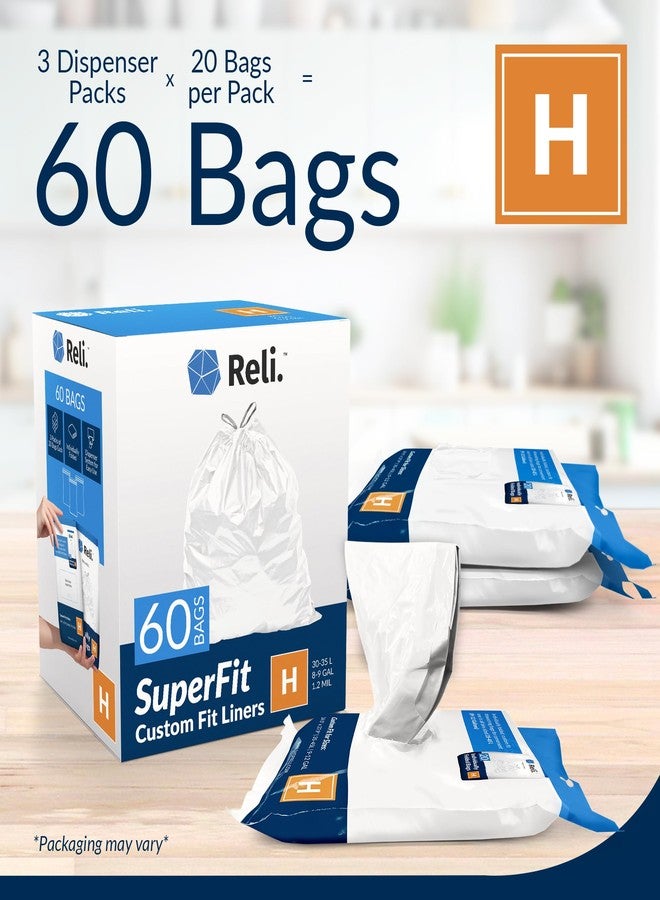 Reli. بطانات Reli. المصممة خصيصًا، رمز H - 60 قطعة (متداخلة) - Image 2