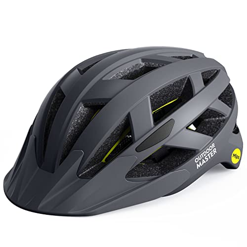 OutdoorMaster MIPS Adult Recreational Cycling Helmet - Misty Sakura,M - Image 1