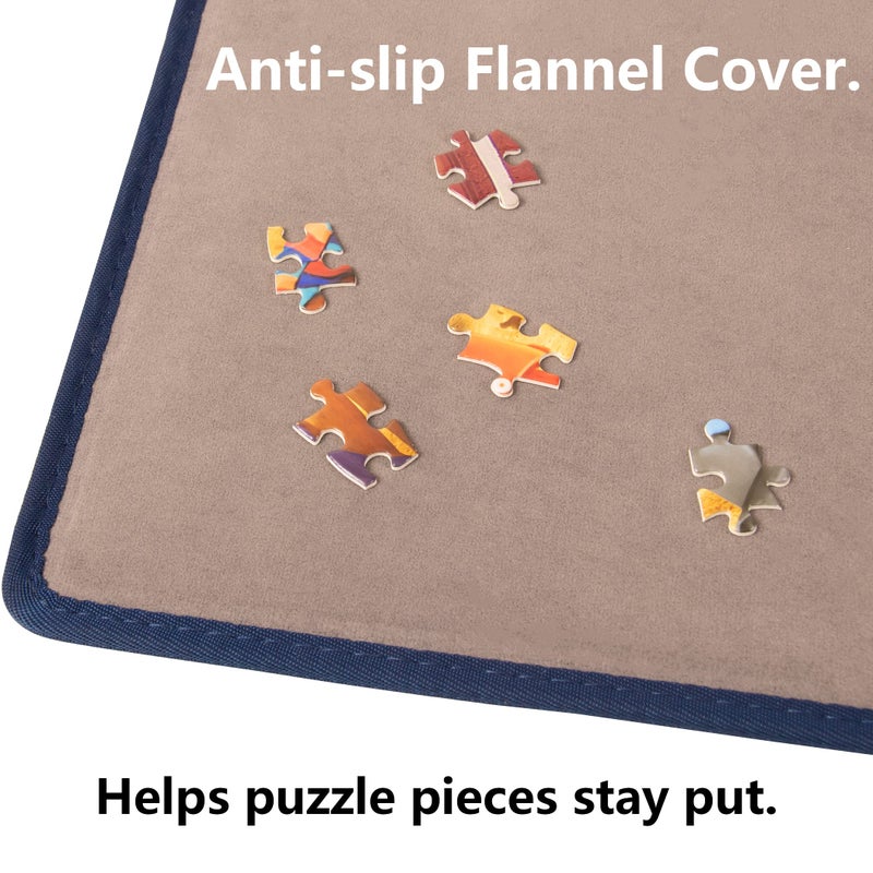 Tektalk Portable Puzzle Mat for Storage - Non-Slip Surface, Up to 1000 Pieces - Image 4