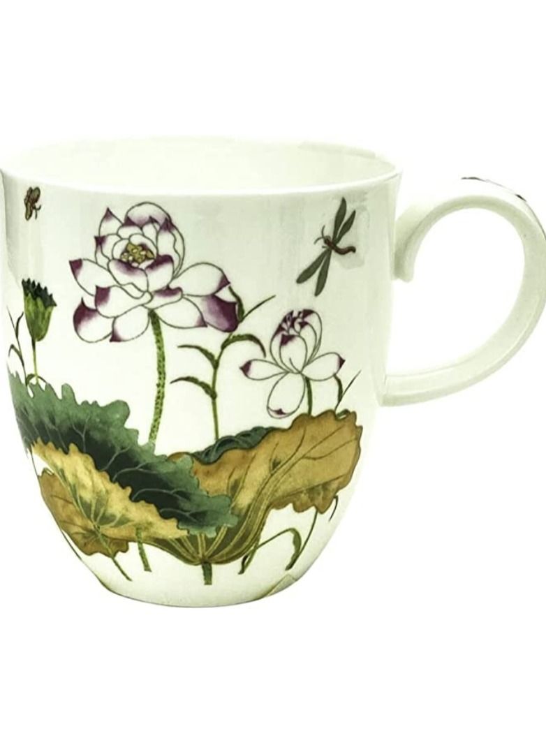 Tealand Microwavable Porcelain Coffee  Mug Lotus (0.35L) 