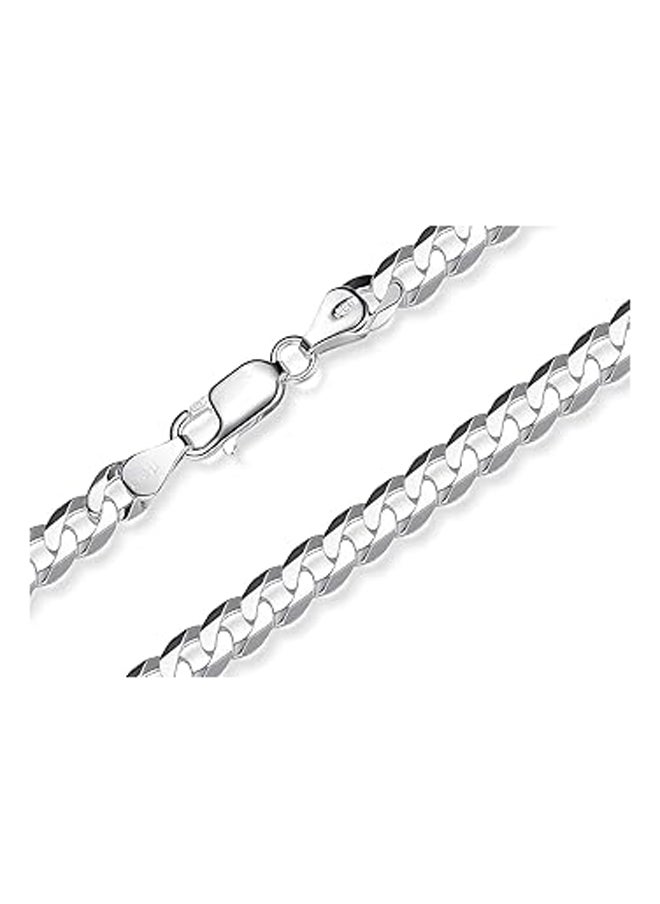 Generic - Men's Curb Chain 925 Silver 6 - Image 1