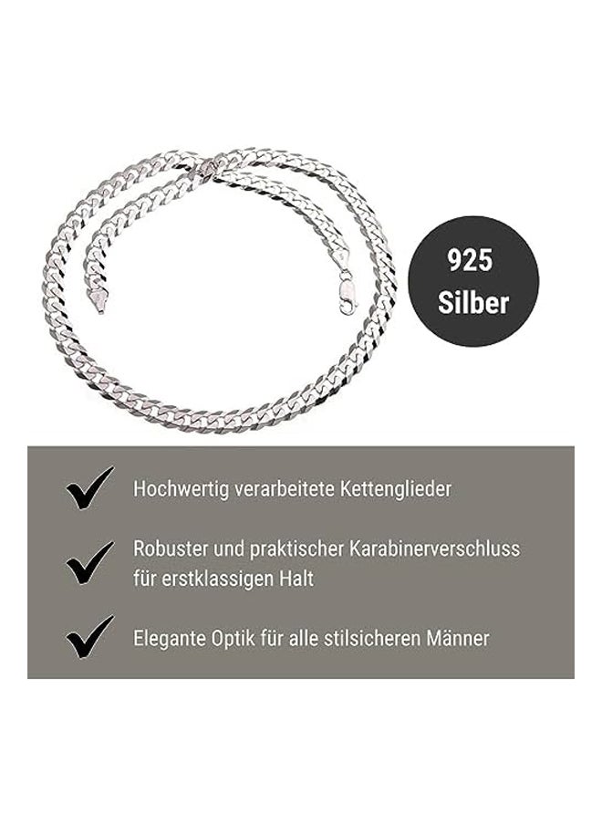 Generic - Men's Curb Chain 925 Silver 6 - Image 1