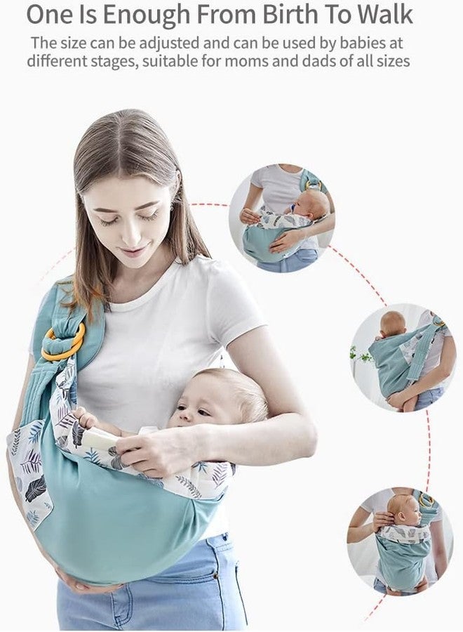 LEVGRY Baby Ring Sling, Baby Carrier Baby Wrap Baby Holder Extra Comfortable for Easy Wearing Carrying of Newborn,Infant Toddler Up to 66 lbs (0-36 Months) || Pack of 1 - Image 3