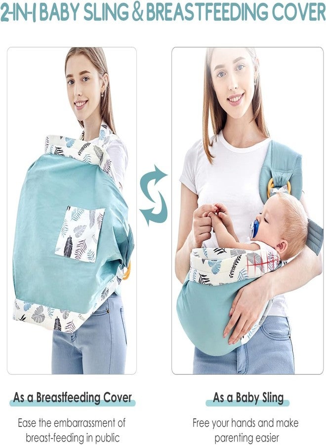 LEVGRY Baby Ring Sling, Baby Carrier Baby Wrap Baby Holder Extra Comfortable for Easy Wearing Carrying of Newborn,Infant Toddler Up to 66 lbs (0-36 Months) || Pack of 1 - Image 2