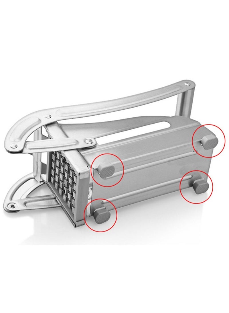 Potato Chipper, Effective Stainless Steel Potato Cutter Veg Slicer Potato Chipper Kitchen Helper - Image 4