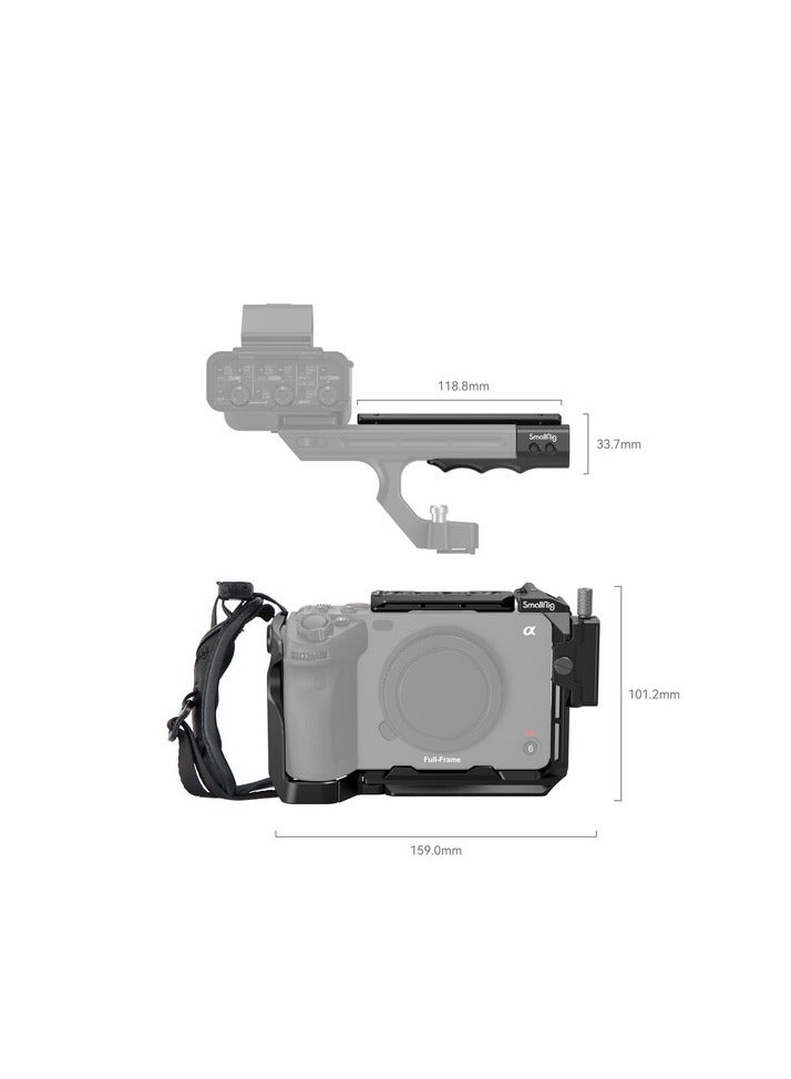 SmallRig Handheld Camera Cage Kit for Sony FX30 and FX3 4184 - Image 2