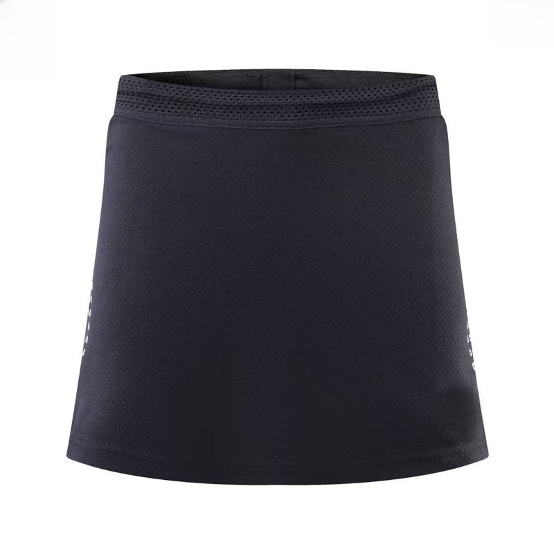 Generic Womens Quick-Dry Badminton Skirt Shorts 066 Black Culottes - Image 4