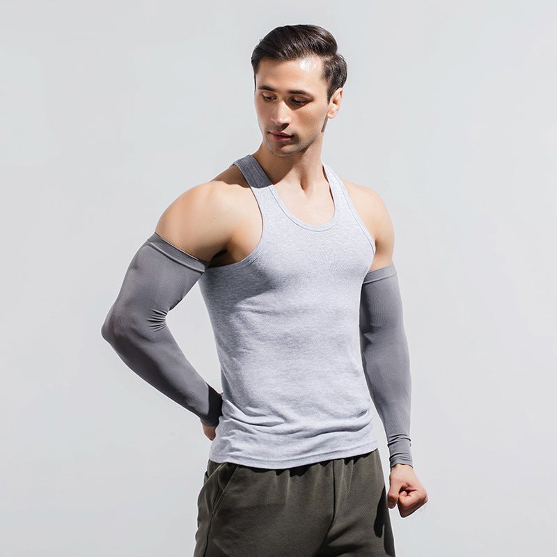 Mens Oversize Sun Protection Arm Sleeves 