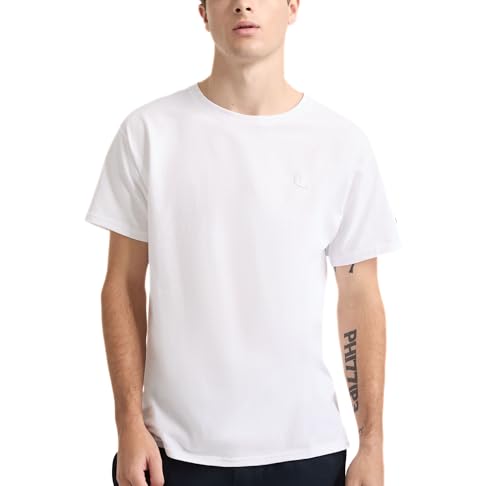 Champion Men's Classic Short Sleeve T-Shirt, Standard Fit, Midweight 100% Cotton, Available in Regular and Big & Tall, Bright White, Large - Image 1