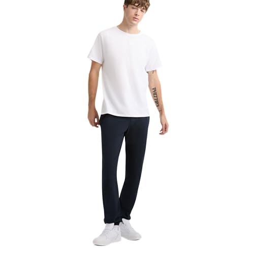 Champion Men's Classic Short Sleeve T-Shirt, Standard Fit, Midweight 100% Cotton, Available in Regular and Big & Tall, Bright White, Large - Image 5