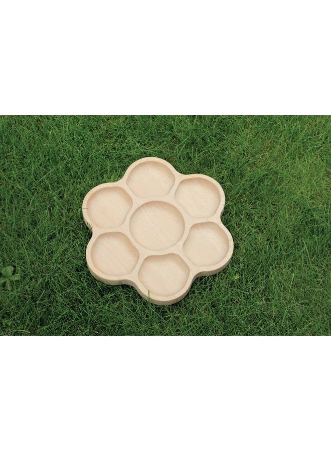 yellow door Natural Flower Tactile Tray, 6-Section - Image 2
