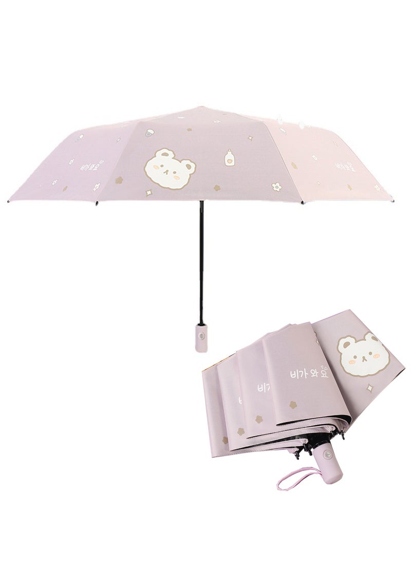 Umbrella Windproof Travel Umbrella Compact Folding Reverse Automatic Umbrellas upside down Inverted Folding Umbrellas for rain, Car travel umbrella Automatic Open and Close for women men - Image 1