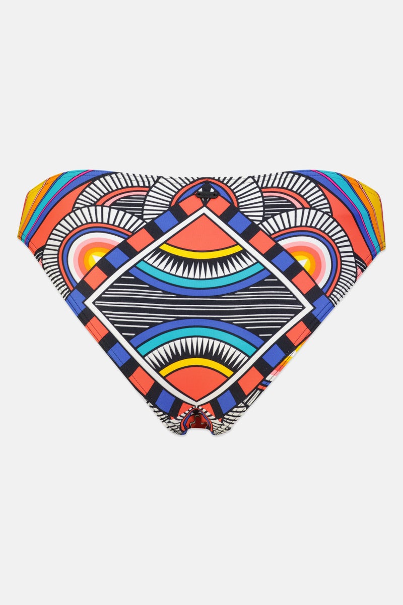 RIP CURL Women Allover Print Bikini Bottom, Multicolor - Image 3