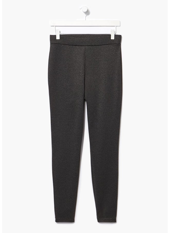 Matalan Geometric Textured Leggings - Image 3