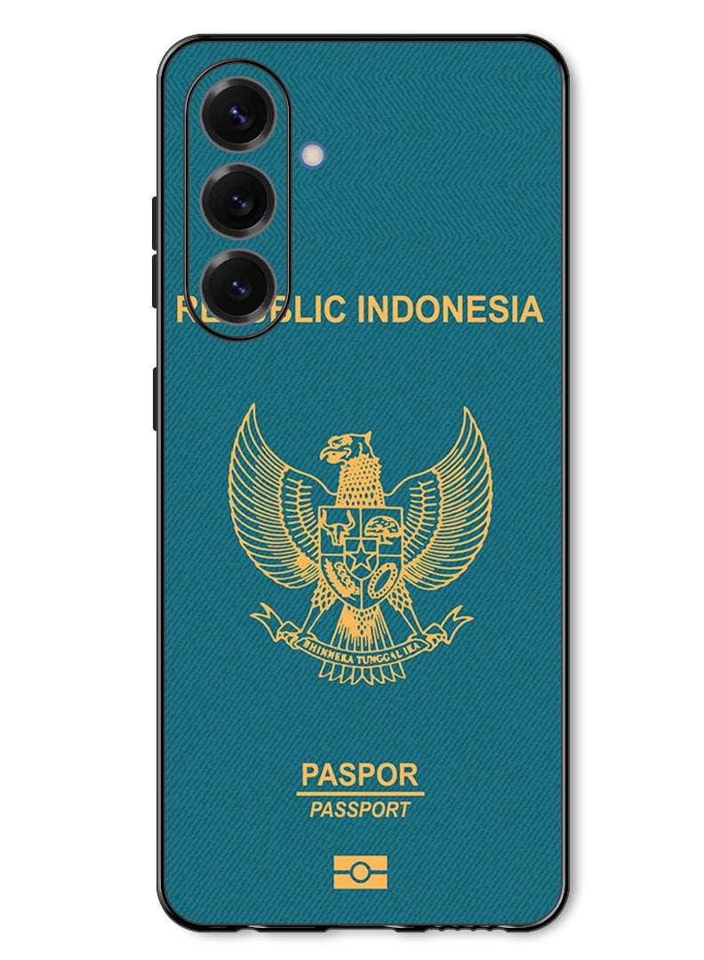 Theodor Case Compatible with Samsung Galaxy A57 Protection Shockproof Bumper Cover Indonesia Passport - Image 1