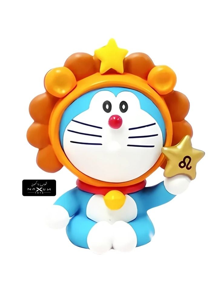 Doraemon Cute Doraemon Collectible Figure – Zodiac Leo Star Edition PVC Toy - Image 1